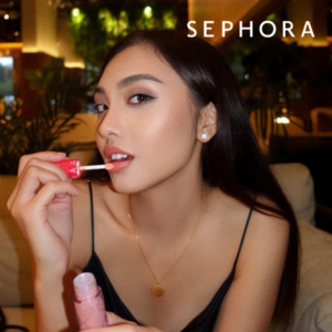 Influencer marketing campaign for Sephora on Narrators