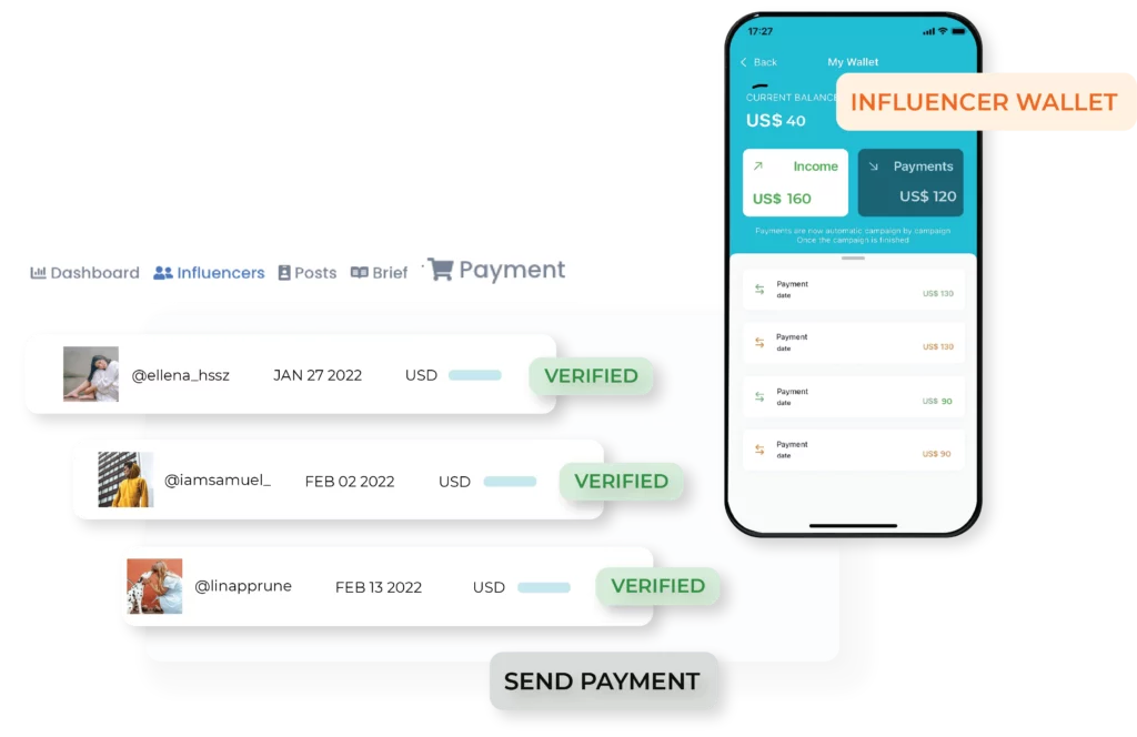 Legal & Payment Compliance on Narrators Influencer Marketing Platform